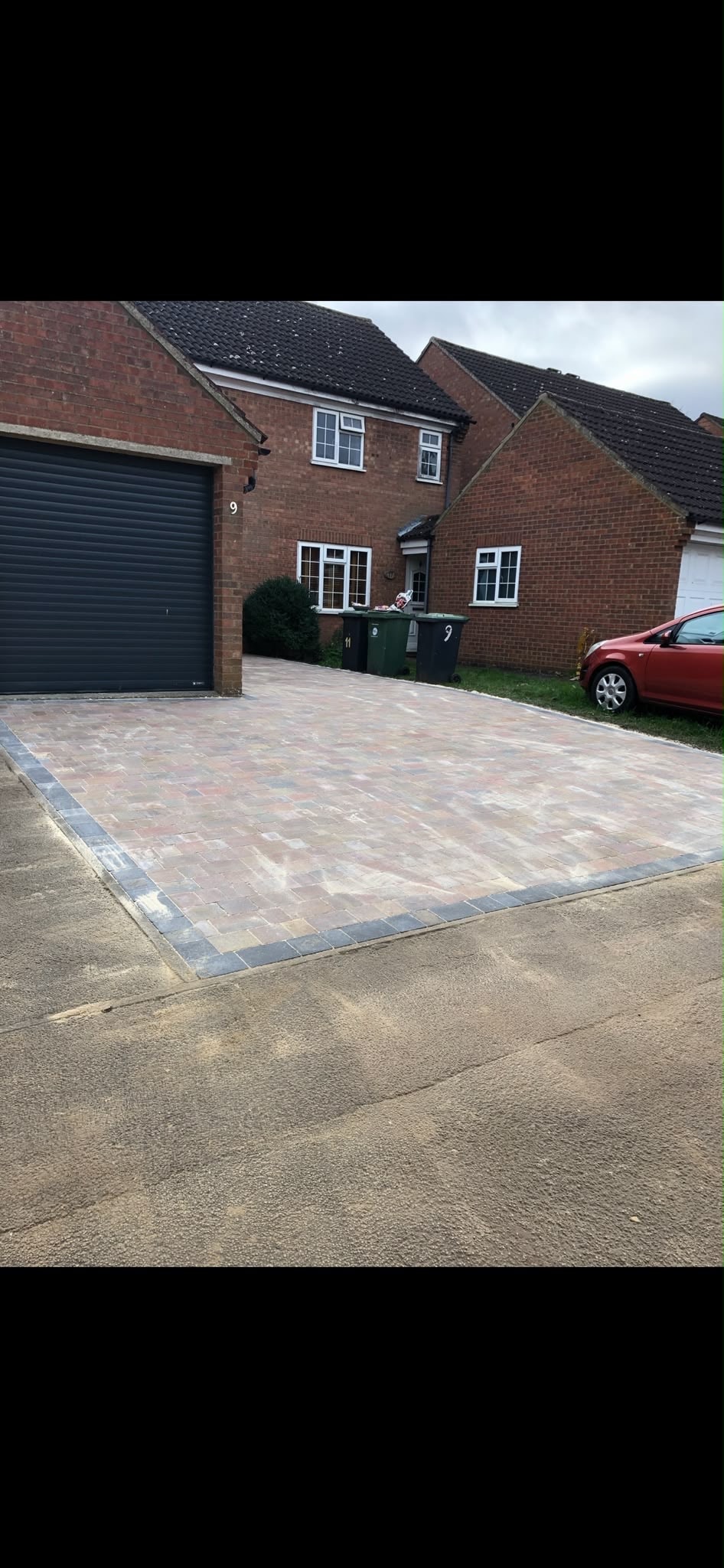 Block Paving Driveway with Border
